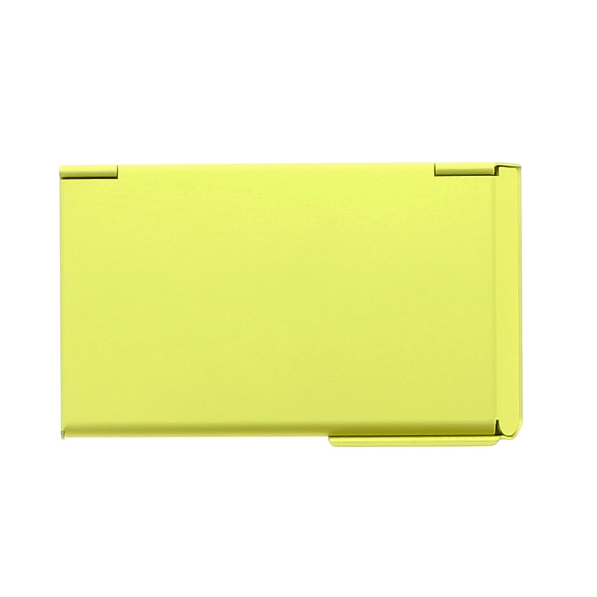 OGON Aluminum Business card holder One Touch - Green Lime